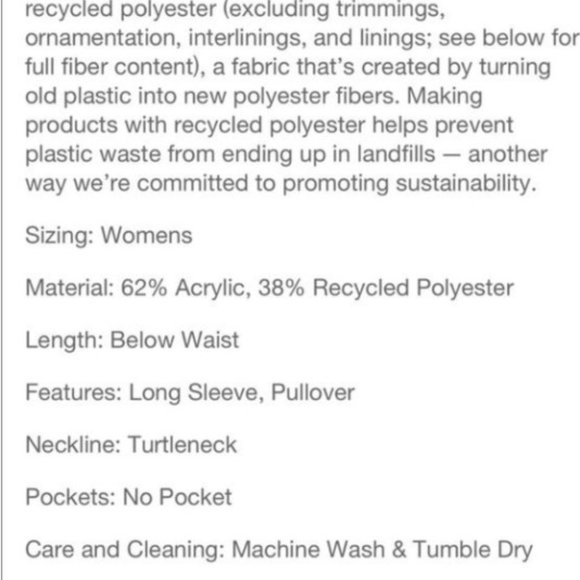 EUC A New Day Olive Green Knit Oversized Turtleneck Sweater - Picture 11 of 11